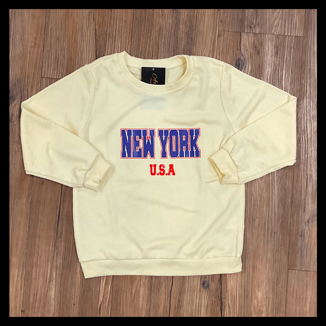 aria kai 4Y New York Usa Crewneck