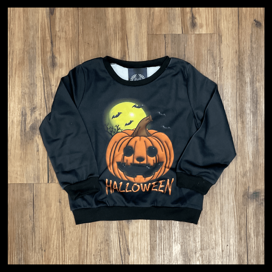 aria kai 4Y Night punkin Crewneck