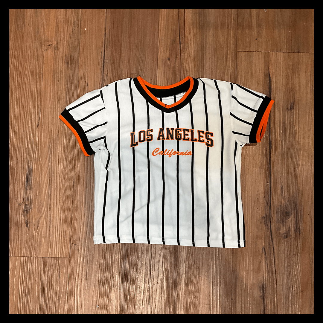 aria kai Retro Baseball Shirt