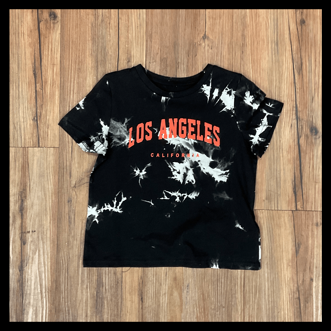 aria kai WHt dye Los Angeles shirt