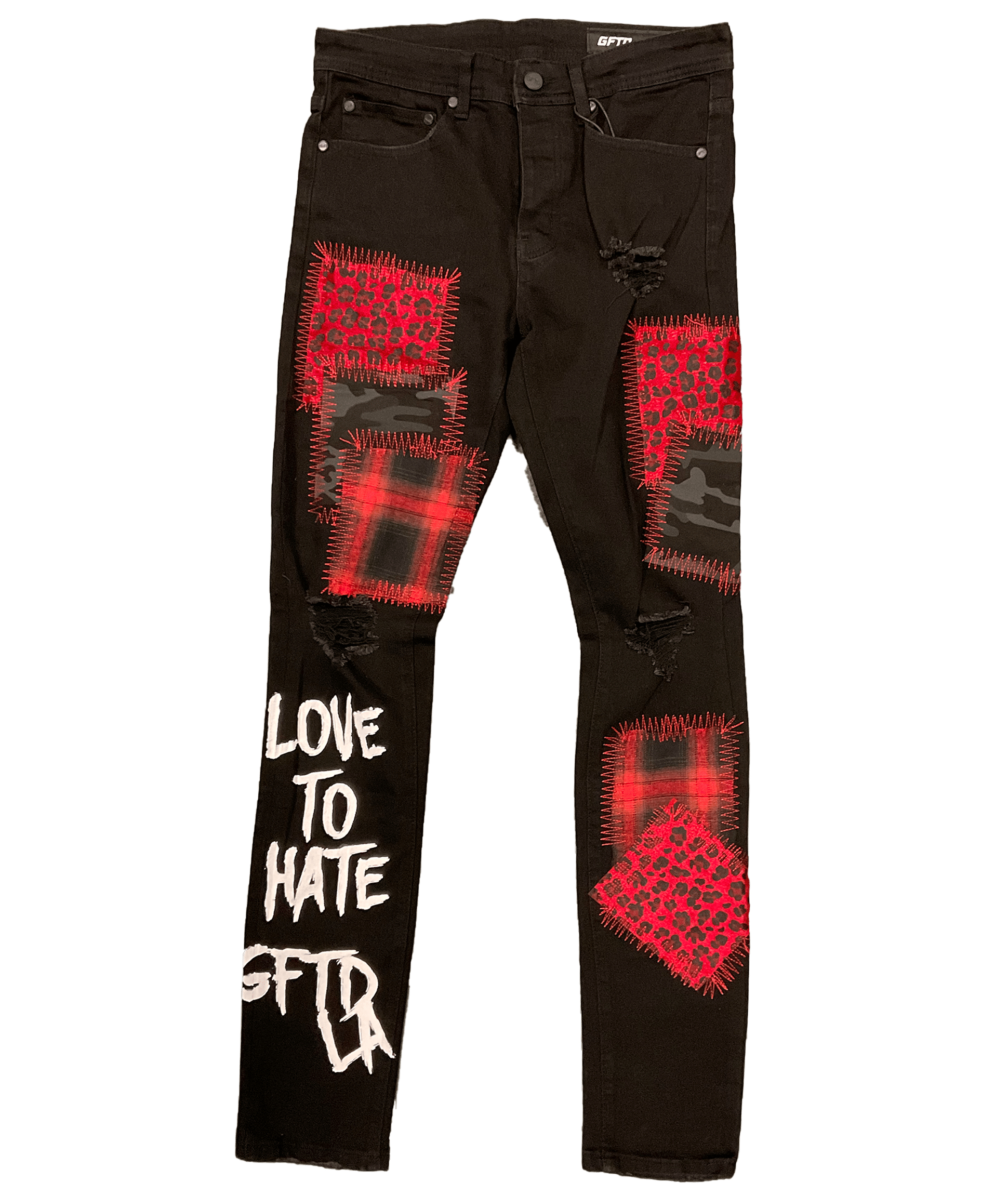 GFTD LA Casey black denim