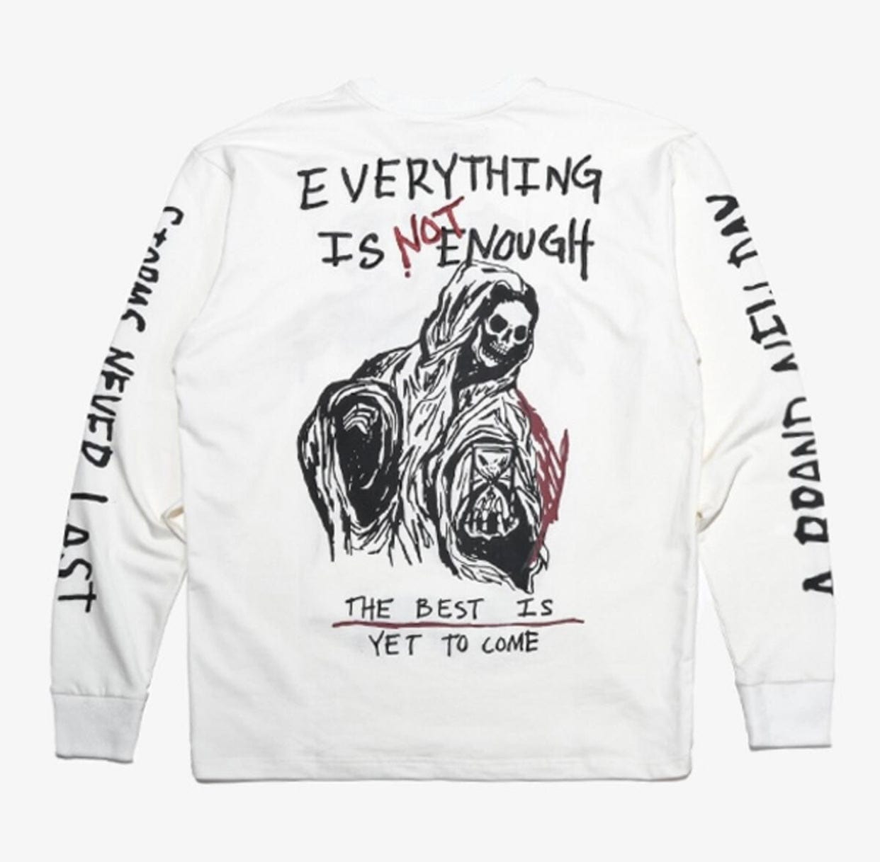 iro-ochi LONGSLEEVE White Storm Never Leave Longsleeve