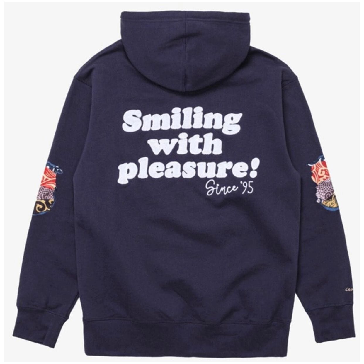 iro-ochi Navy With Pleasure Hoodie