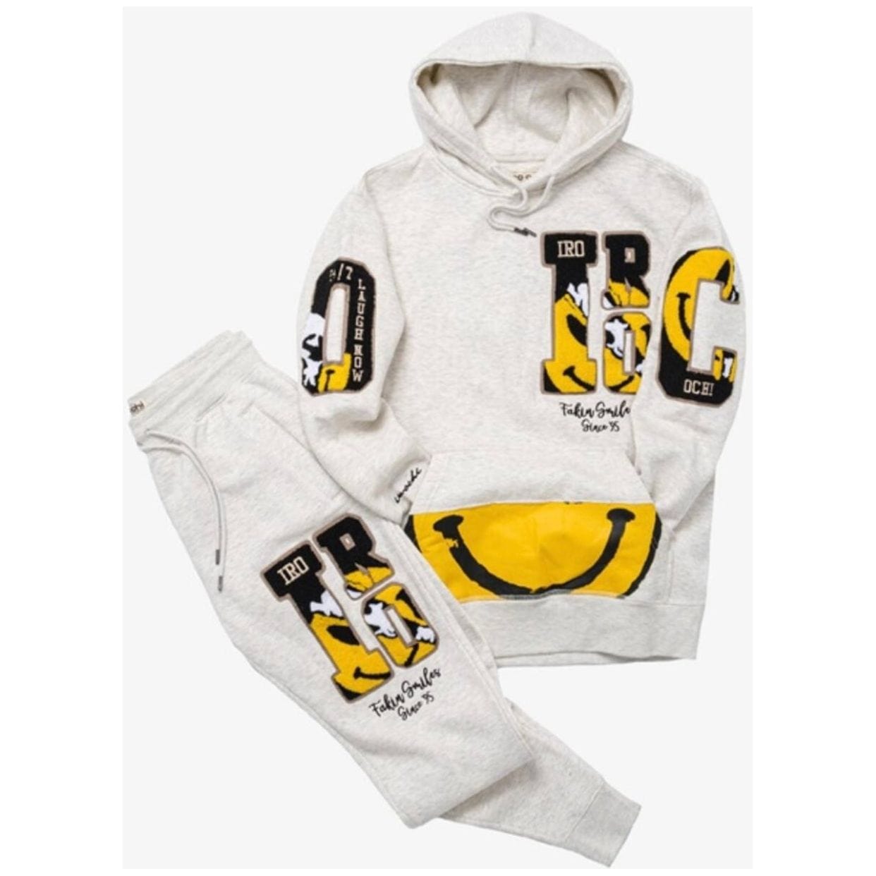 iro-ochi Oatmeal All Smilez Hoodie