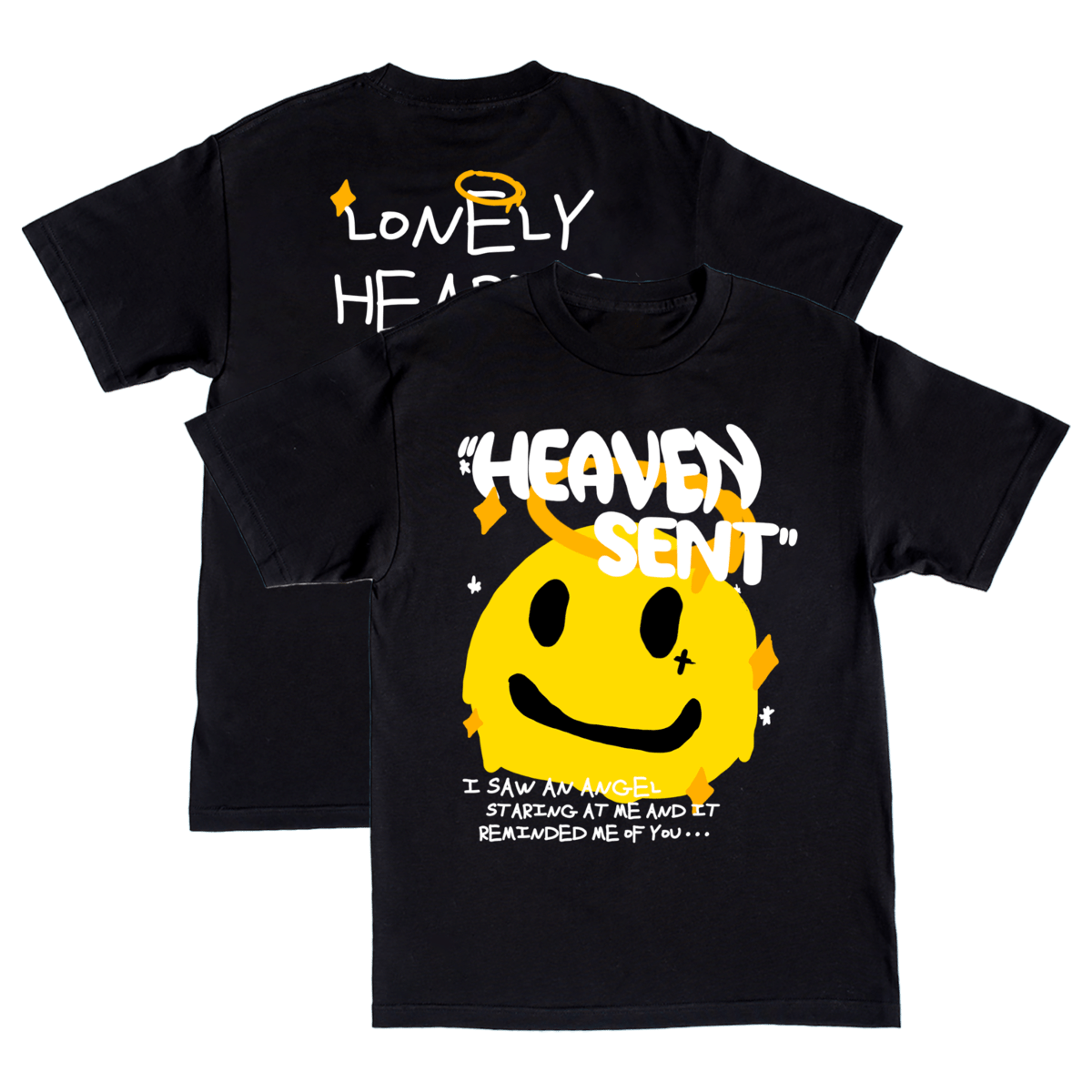 LONLY HEARTS T SHIRT Heaven Sent T-Shirt