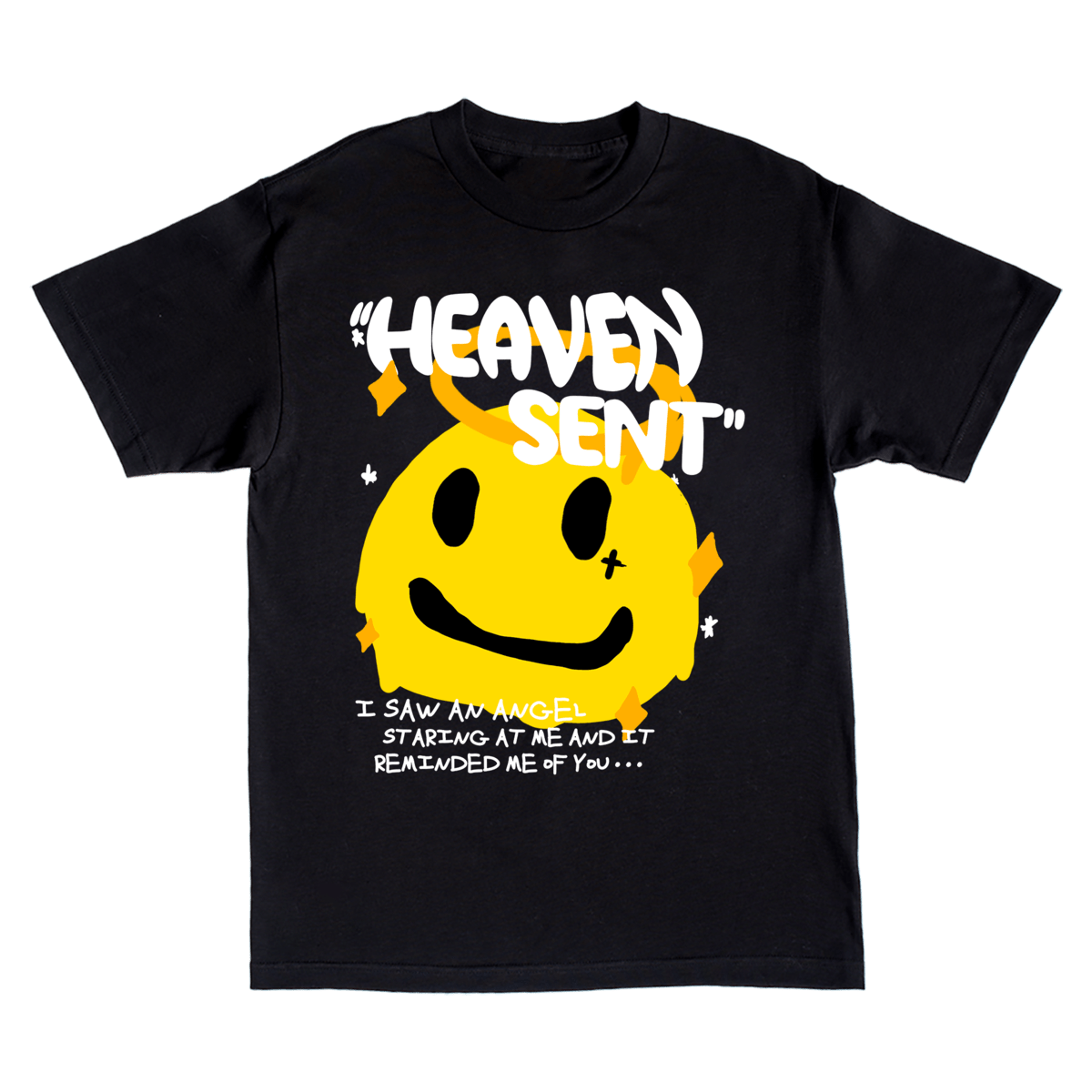 LONLY HEARTS T SHIRT S Heaven Sent T-Shirt