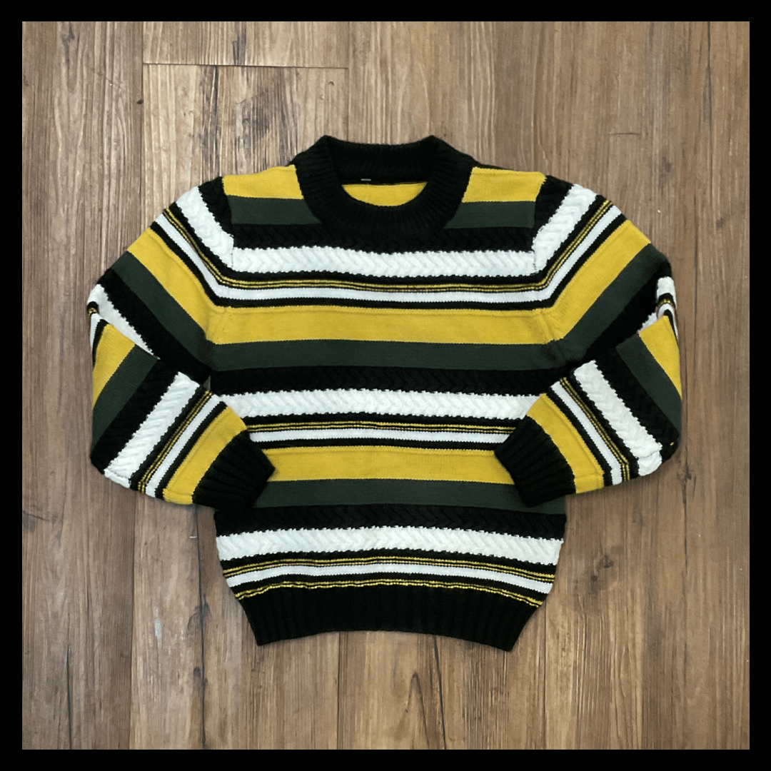 Mastermind315 5-6Y Striped Sweater