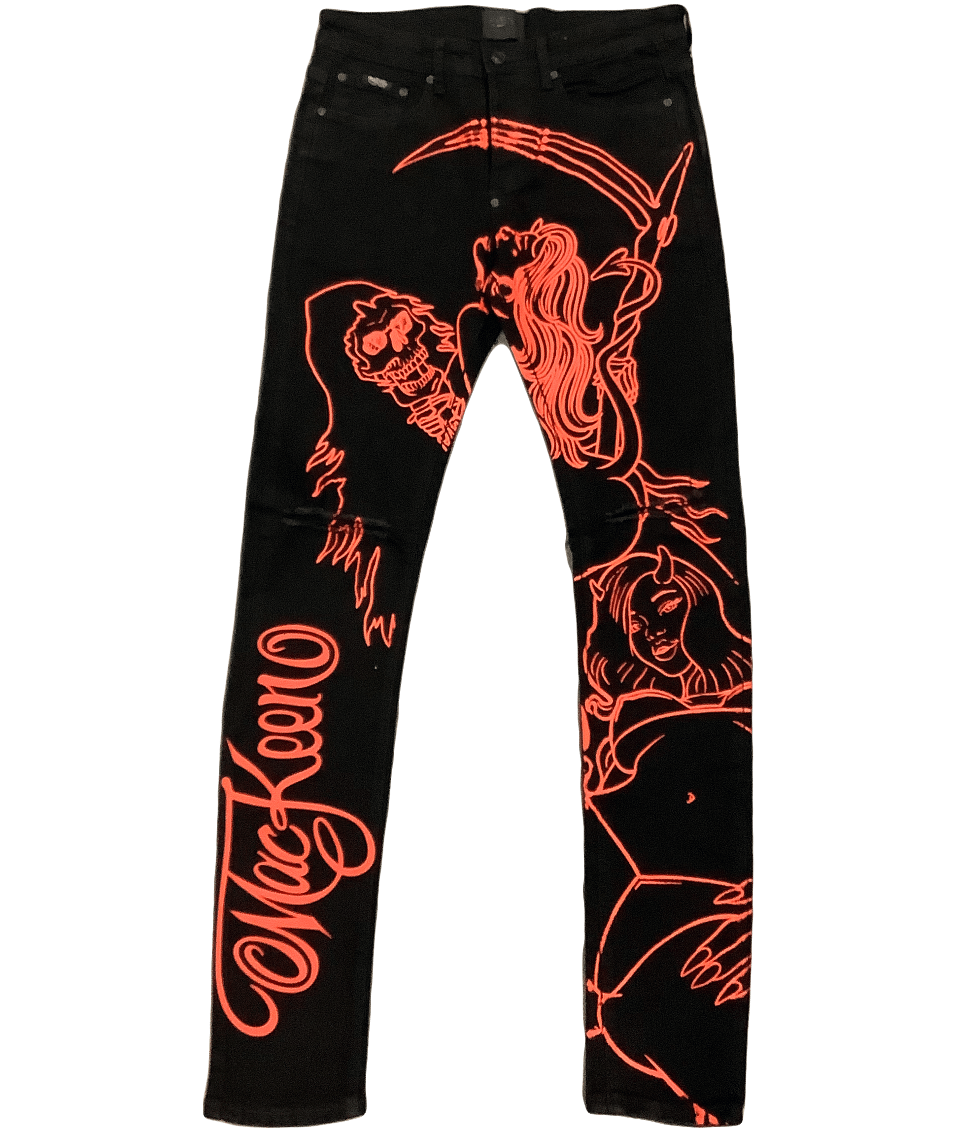 Mastermind315 Black reaper denim