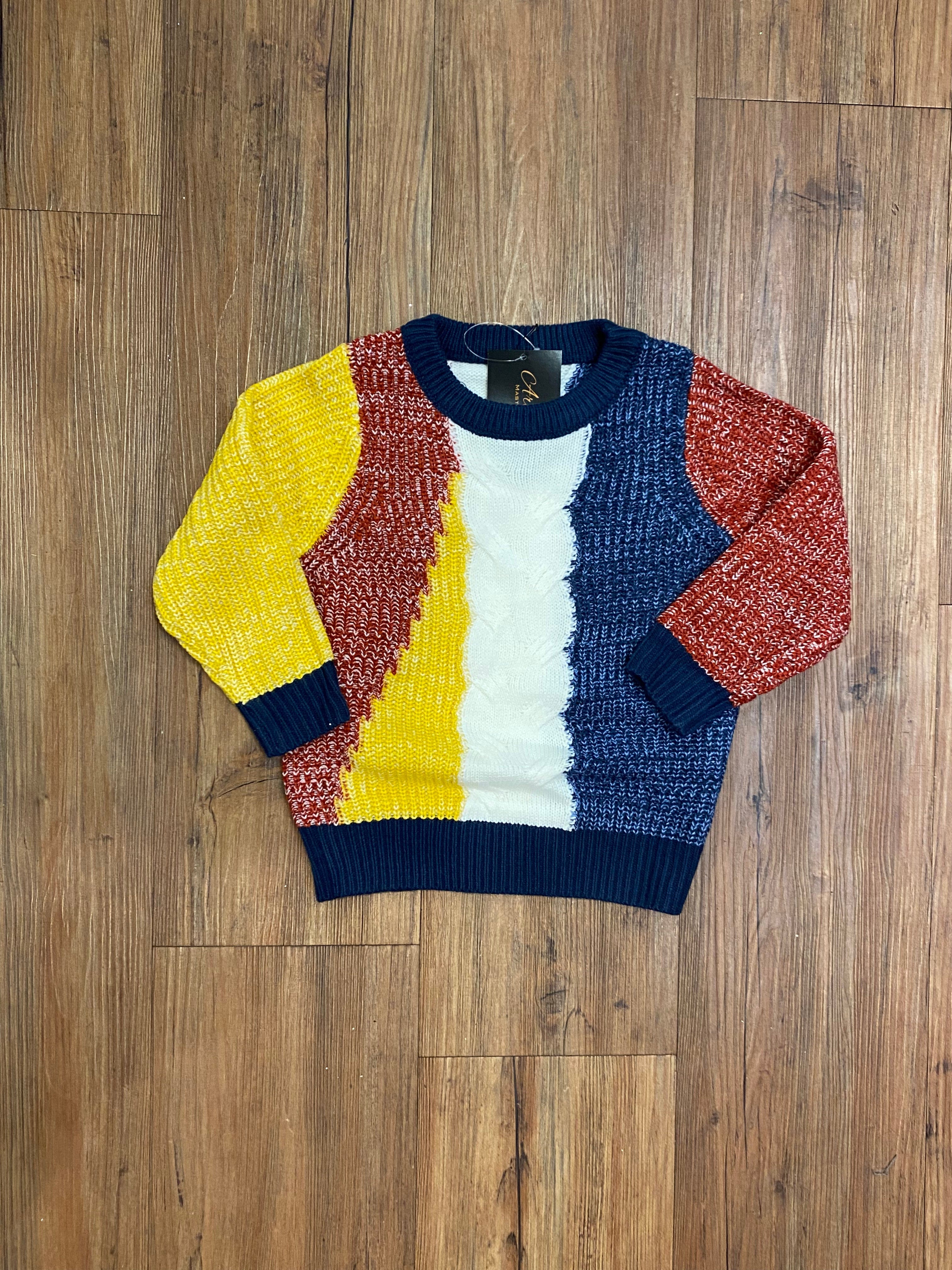 Mastermind315 Cirus colorblock sweater