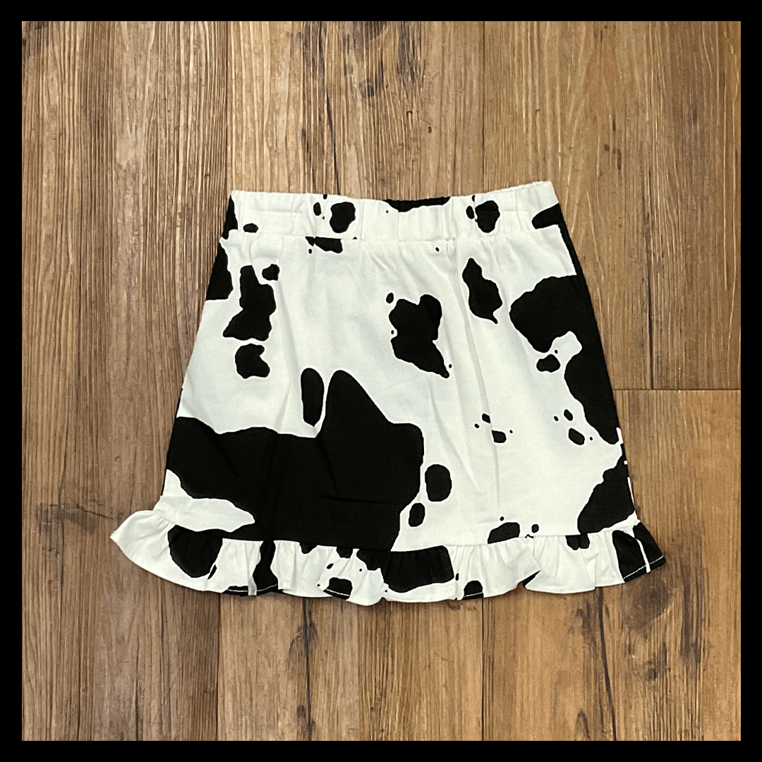 Mastermind315 Cow print skirt