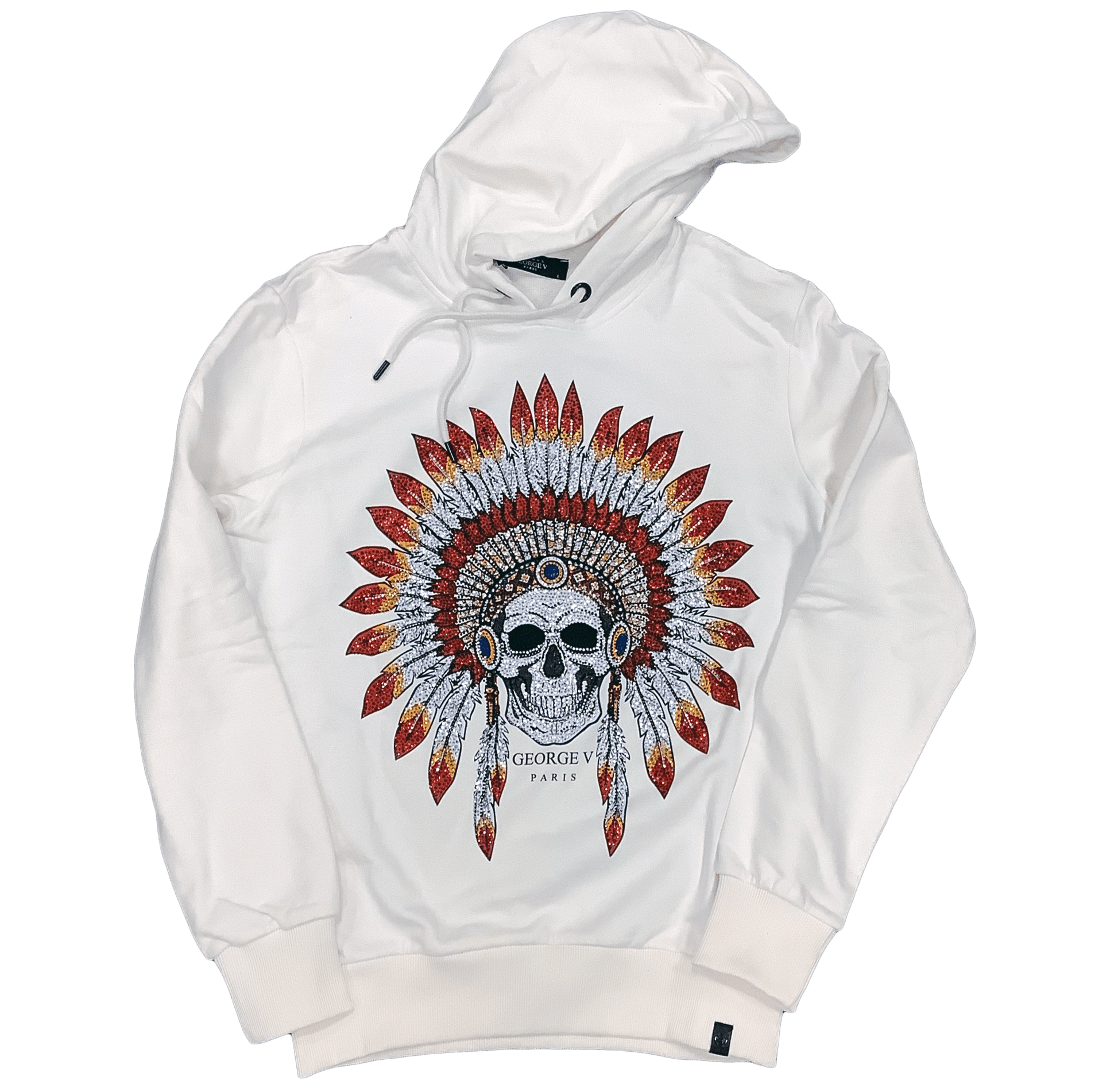 Mastermind315 Creme Glitter skull