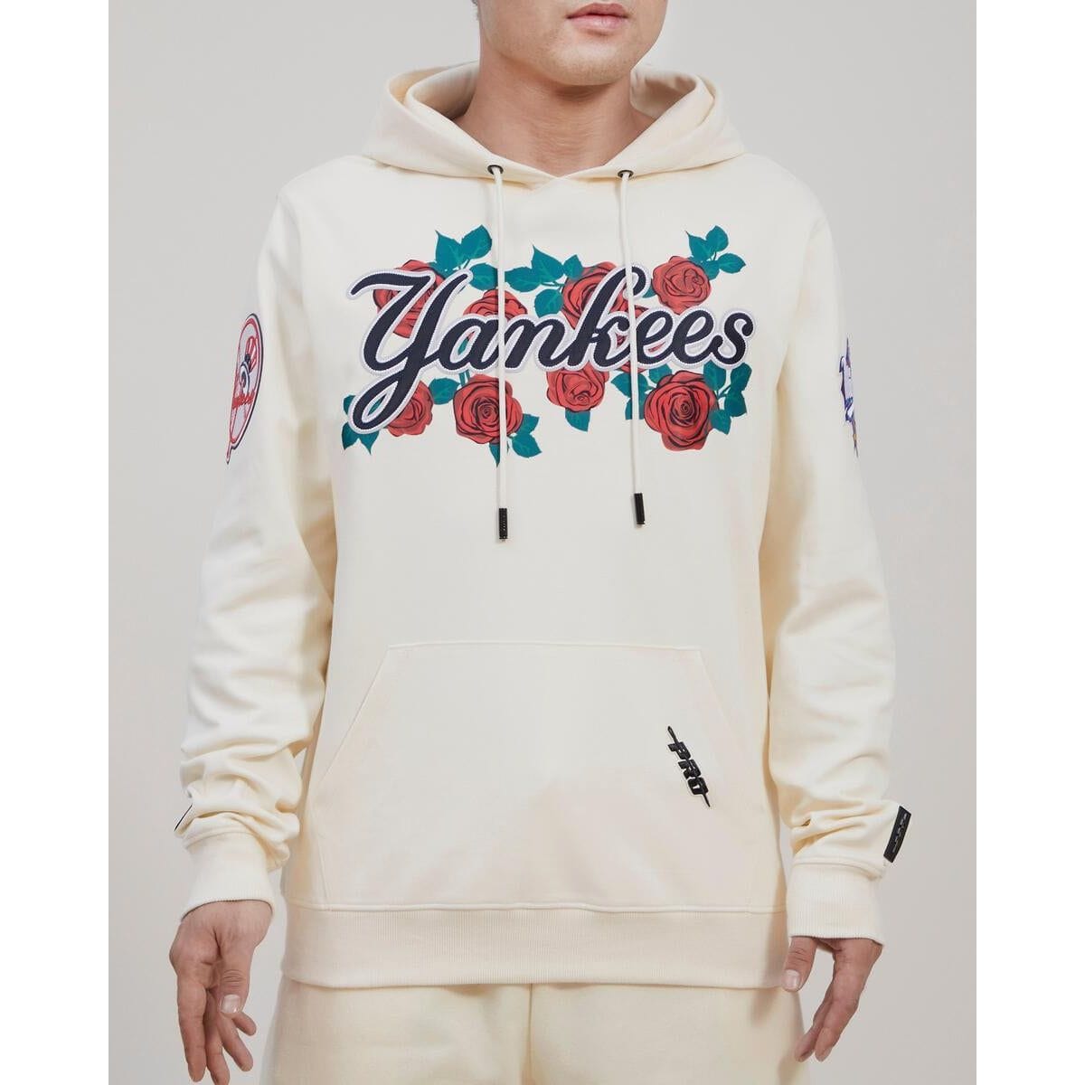 PRO STANDARD jacket S NEWYORK YANKEE'S EGGSHELL  ROSES HOODIE