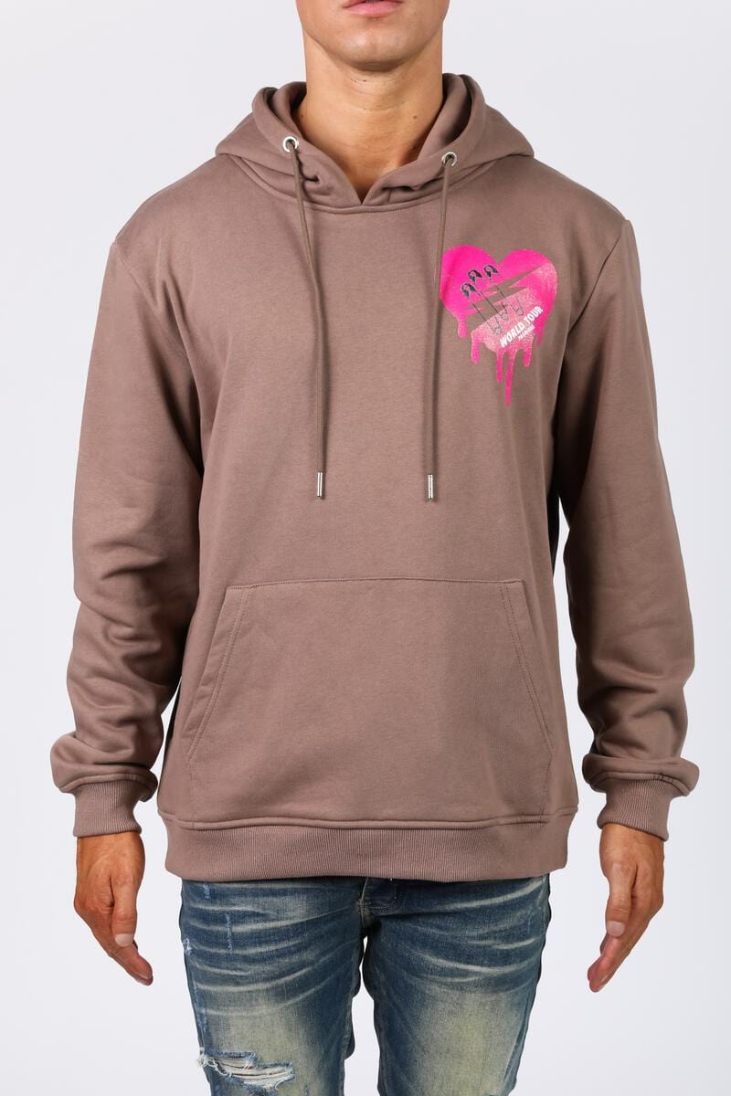 WORLD TOUR pullover M Dry World tour Creme Heartbreak Pullover